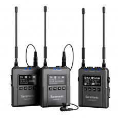 میکروفون یقه ای بی سیم سارامونیک مدل UwMic9S Kit2